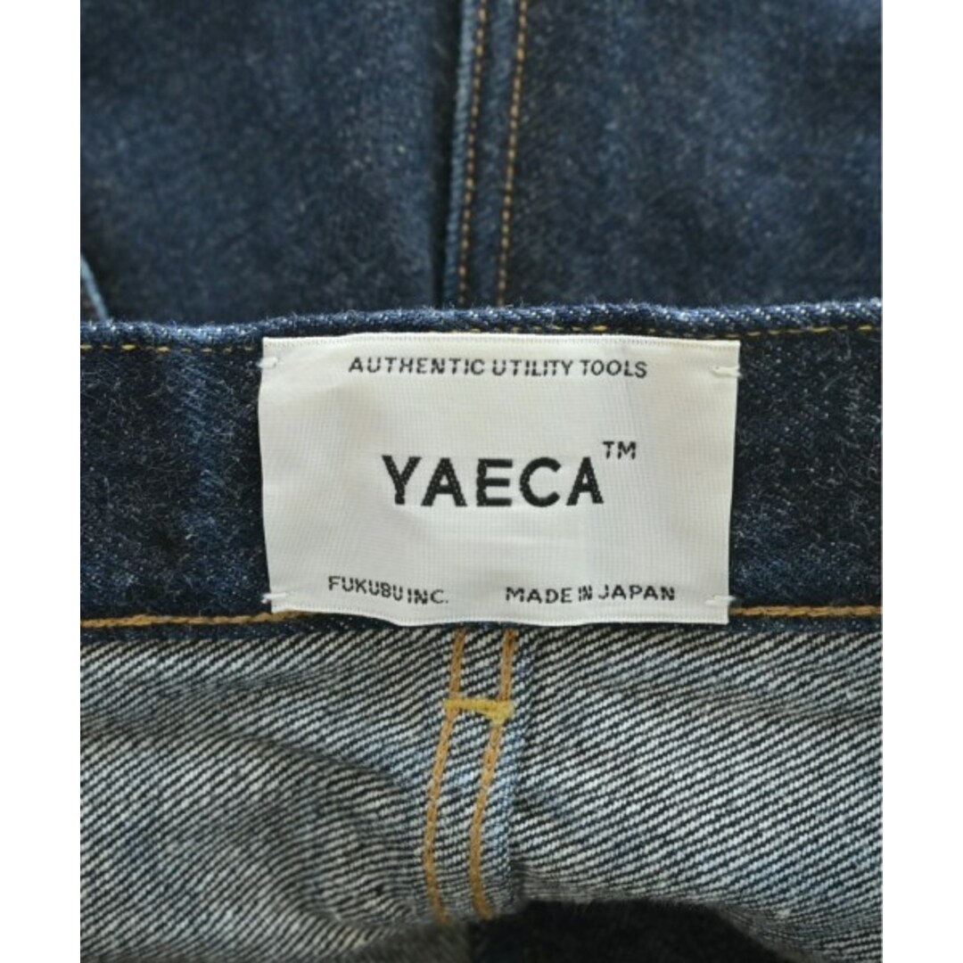 YAECA(ヤエカ)のYAECA ヤエカ デニムパンツ 30(M位) インディゴ(デニム) 【古着】【中古】 メンズのパンツ(デニム/ジーンズ)の商品写真