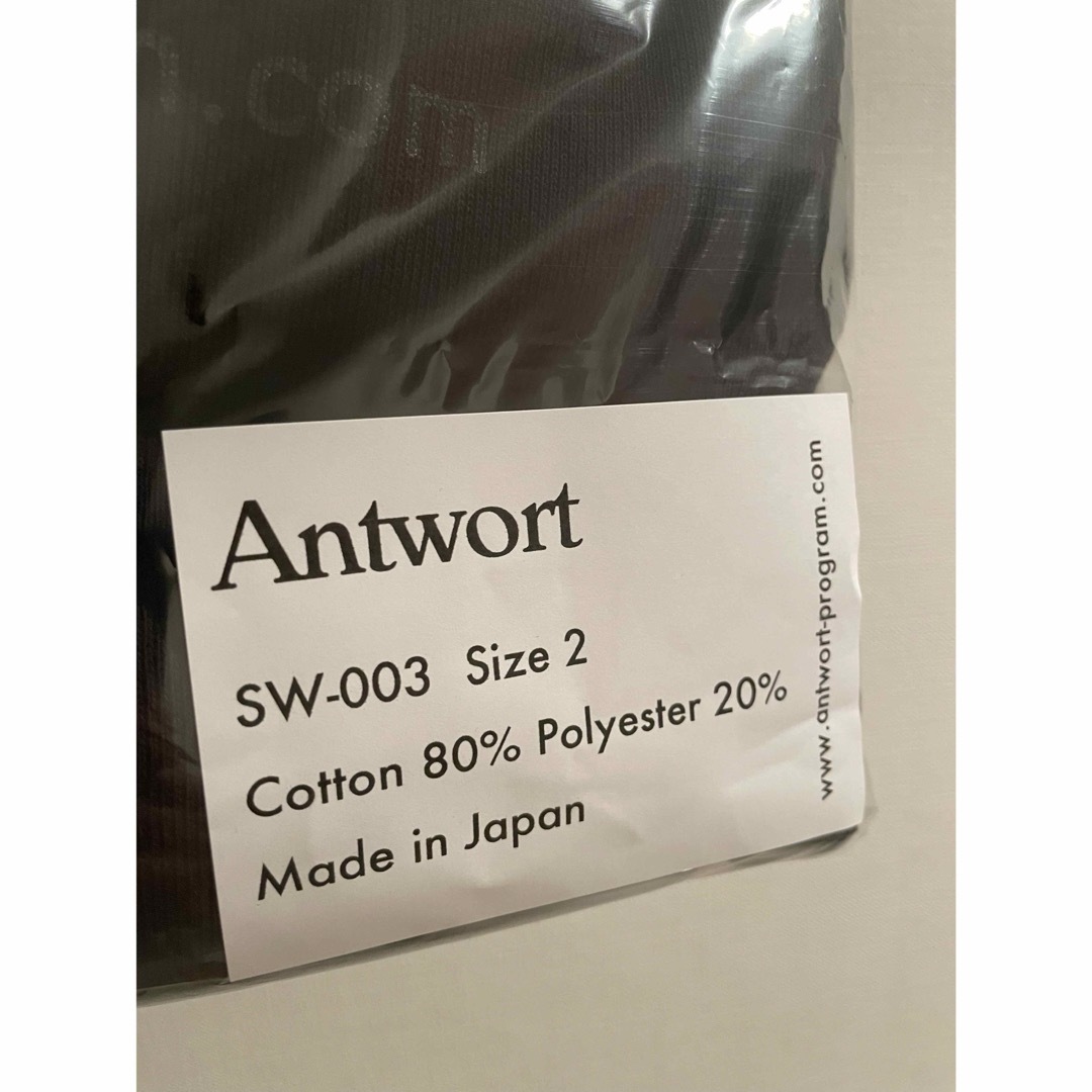 antwort staff crewneck black サイズ2