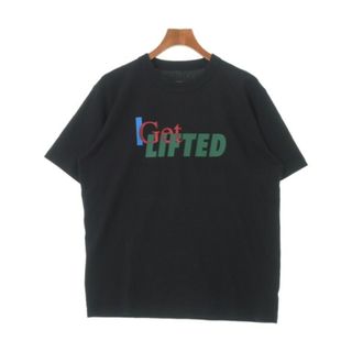 サカイ(sacai)のsacai サカイ Tシャツ・カットソー 4(XL位) 黒 【古着】【中古】(Tシャツ/カットソー(半袖/袖なし))