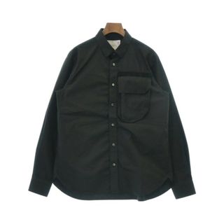 サカイ(sacai)のsacai サカイ カジュアルシャツ 2(M位) 黒 【古着】【中古】(シャツ)