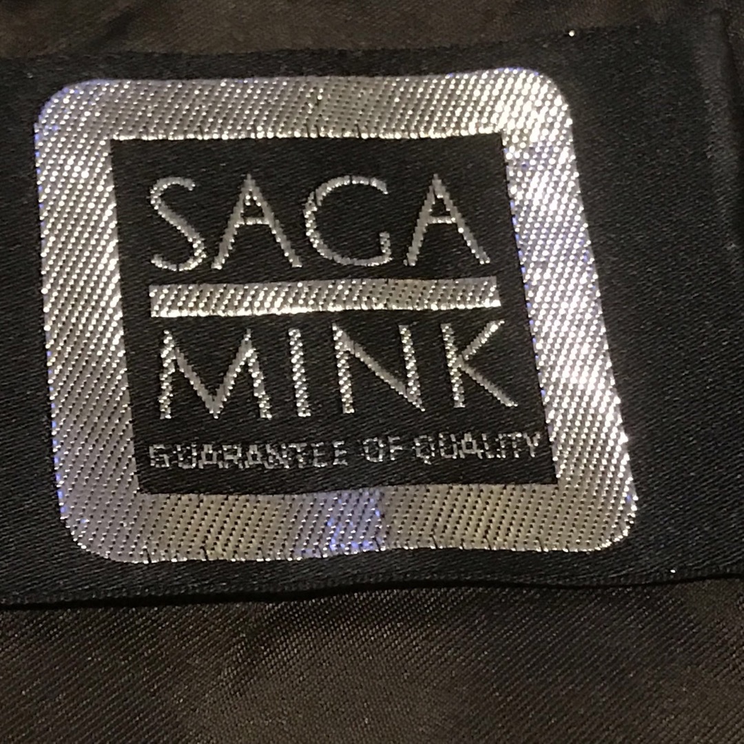 ★高級★SAGA MINK★ダークミンクリアルファーコート★タグ付き★美品★ レディースのジャケット/アウター(毛皮/ファーコート)の商品写真