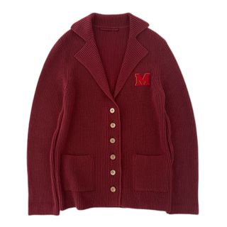 【美品】45R〈現行品〉 日本製　ギマKNIT BOLERO カーディガン白2