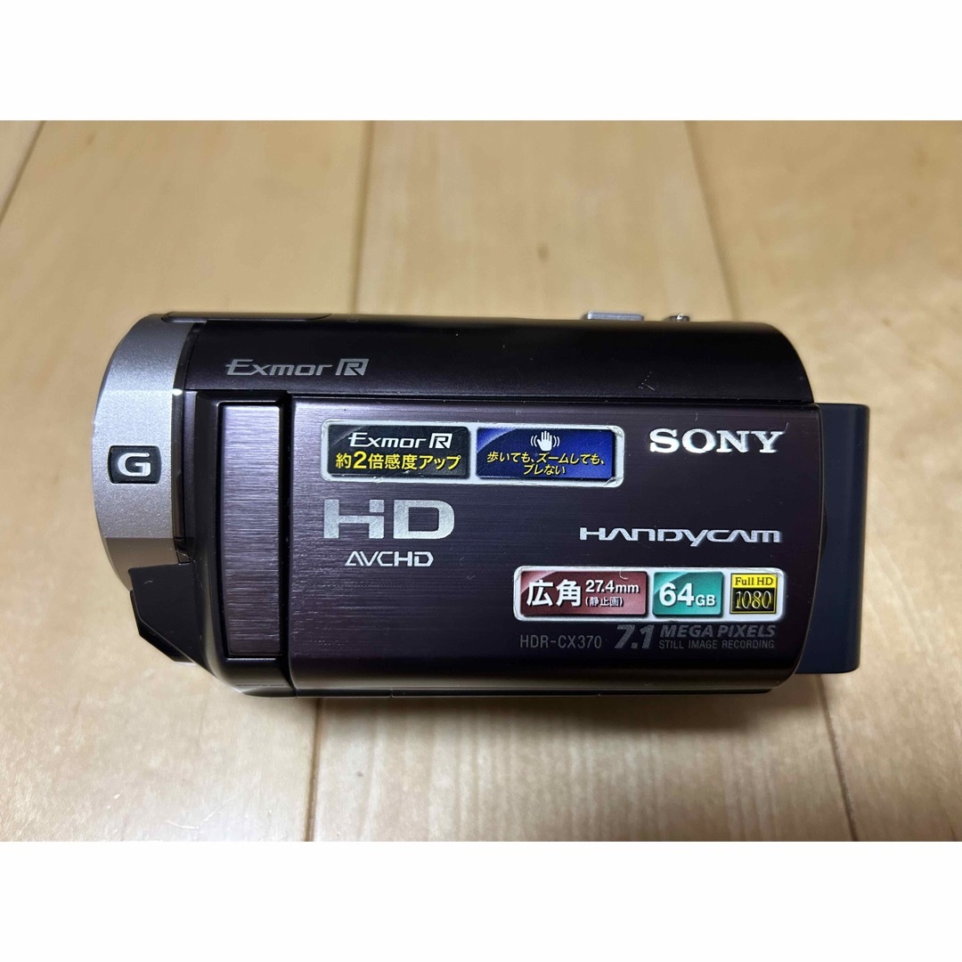 SONY HDR-CX370V ボルドーブラウン ビデオカメラ 中古品|家電 SONY HDR-CX370V ボルドーブラウン ビデオカメラ 中古品|家電