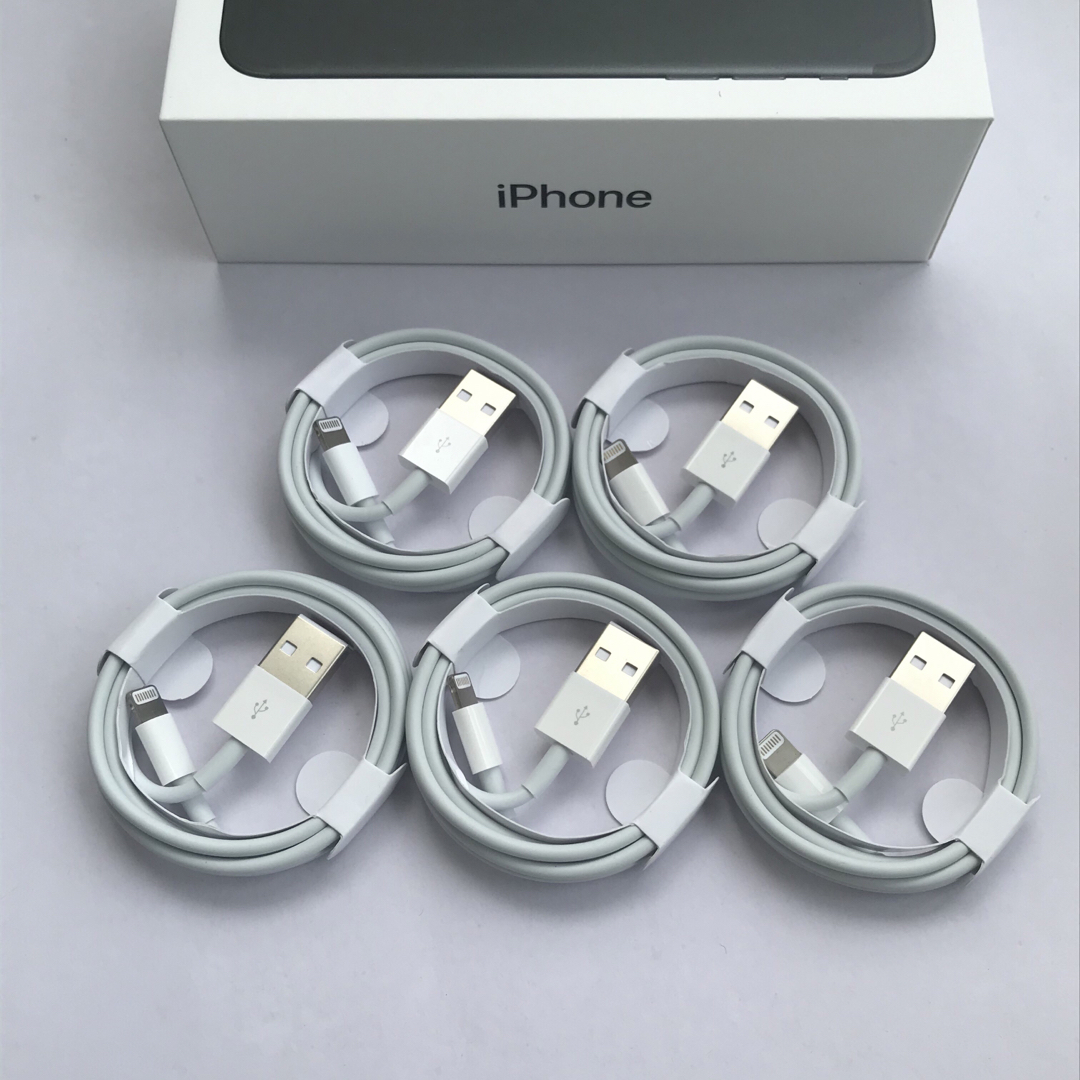 iPhone(アイフォーン)のiPhone ケーブル ライトニングケーブル 充電器 USB コンセント  電源 スマホ/家電/カメラのスマホアクセサリー(その他)の商品写真
