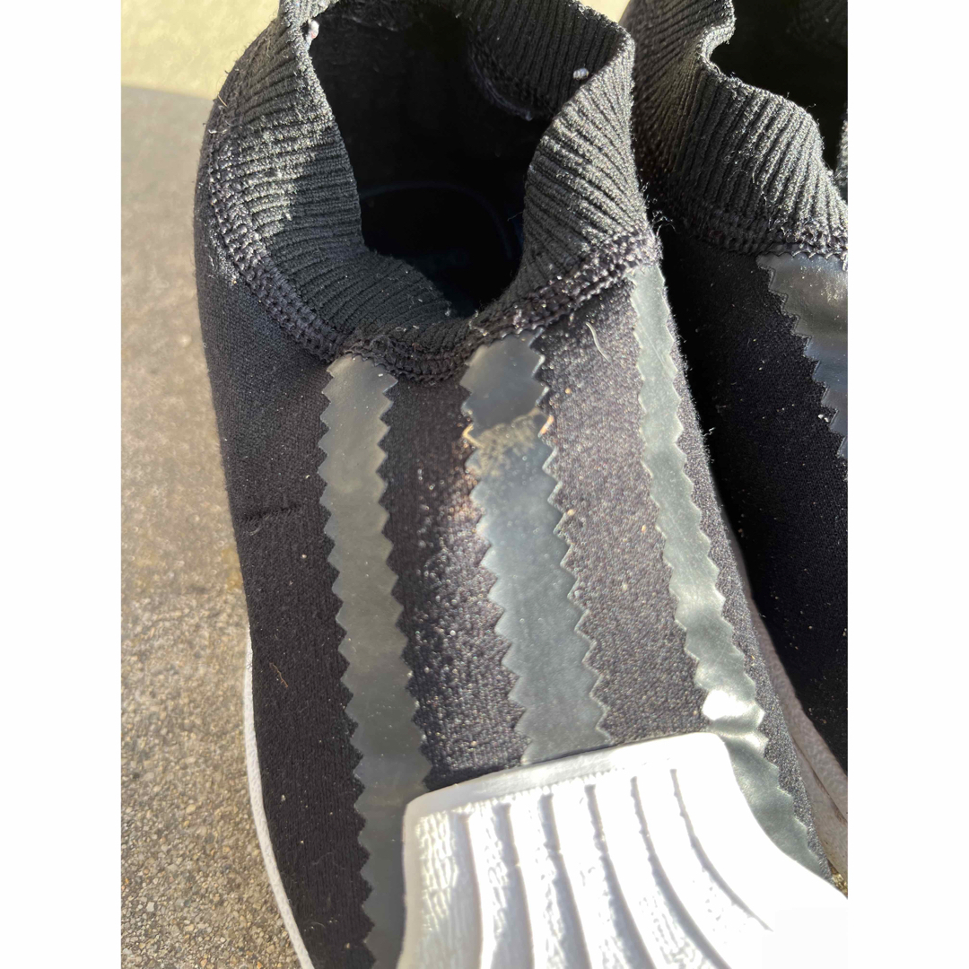 adidas(アディダス)のアディダス　スリッポン　18センチ キッズ/ベビー/マタニティのキッズ靴/シューズ(15cm~)(スリッポン)の商品写真