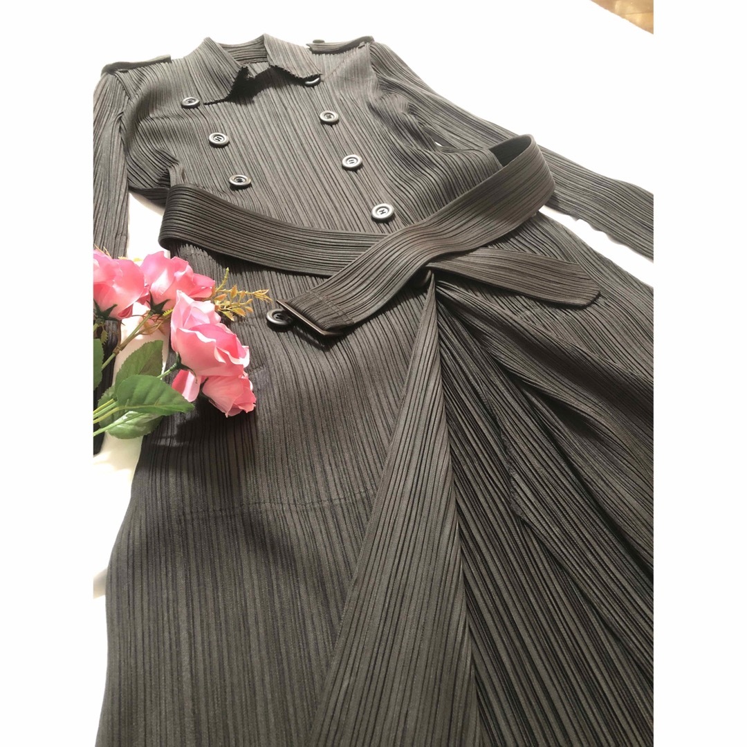 超美品　イッセイ　ミヤケ　　ＰＬＥＡＴＳ　ＰＬＥＡＳＥ コート | フリマアプリ ラクマ