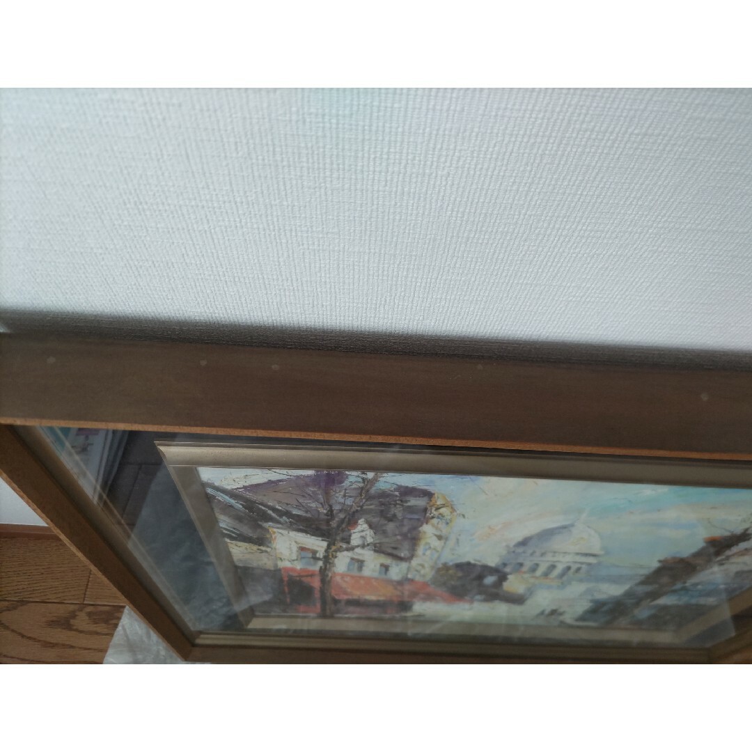 額縁いり サクレクール寺院 絵画 額縁いり サクレクール寺院 絵画