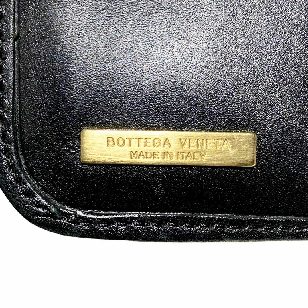 レビューを書けば送料当店負担 BOTTEGA VENETA ラウンドファスナー折り