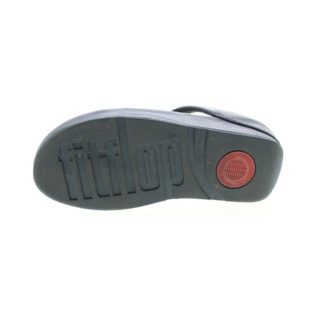 fitflop(フィットフロップ)のfitflop フィットフロップ サンダル 24.2cm 紺 【古着】【中古】 レディースの靴/シューズ(サンダル)の商品写真