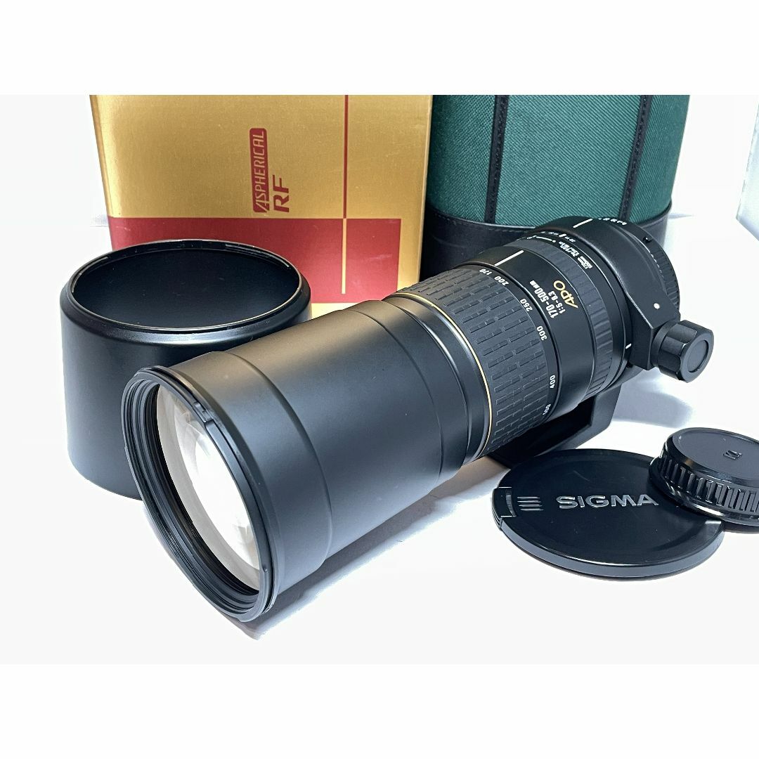 SIGMA(シグマ)の元箱付き シグマ APO 170-500mm F5-6.3 ペンタックス スマホ/家電/カメラのカメラ(レンズ(ズーム))の商品写真