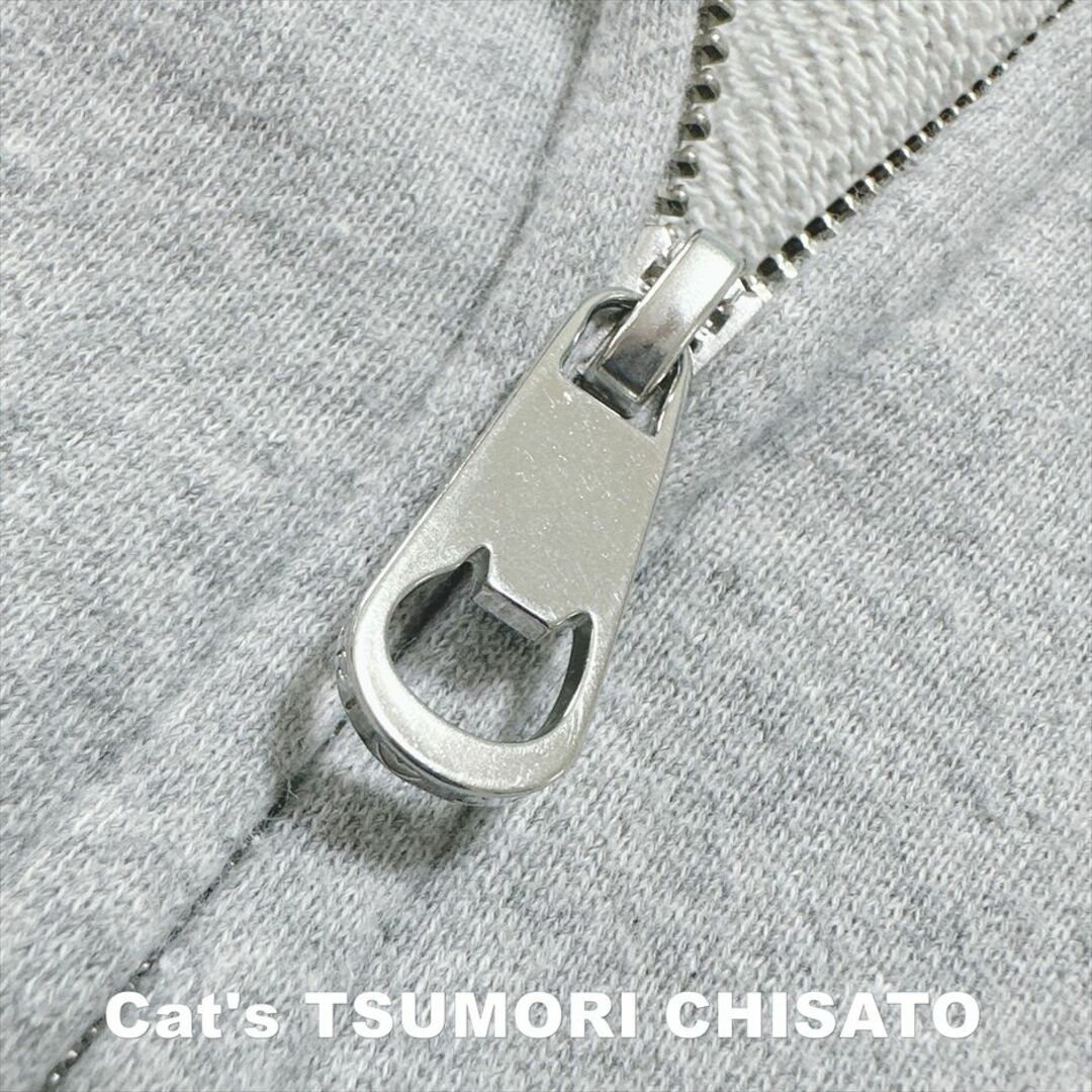 TSUMORI CHISATO(ツモリチサト)の【TSUMORI CHISATO 】刺繍ロゴ フルジップアップ パーカー レディースのトップス(パーカー)の商品写真