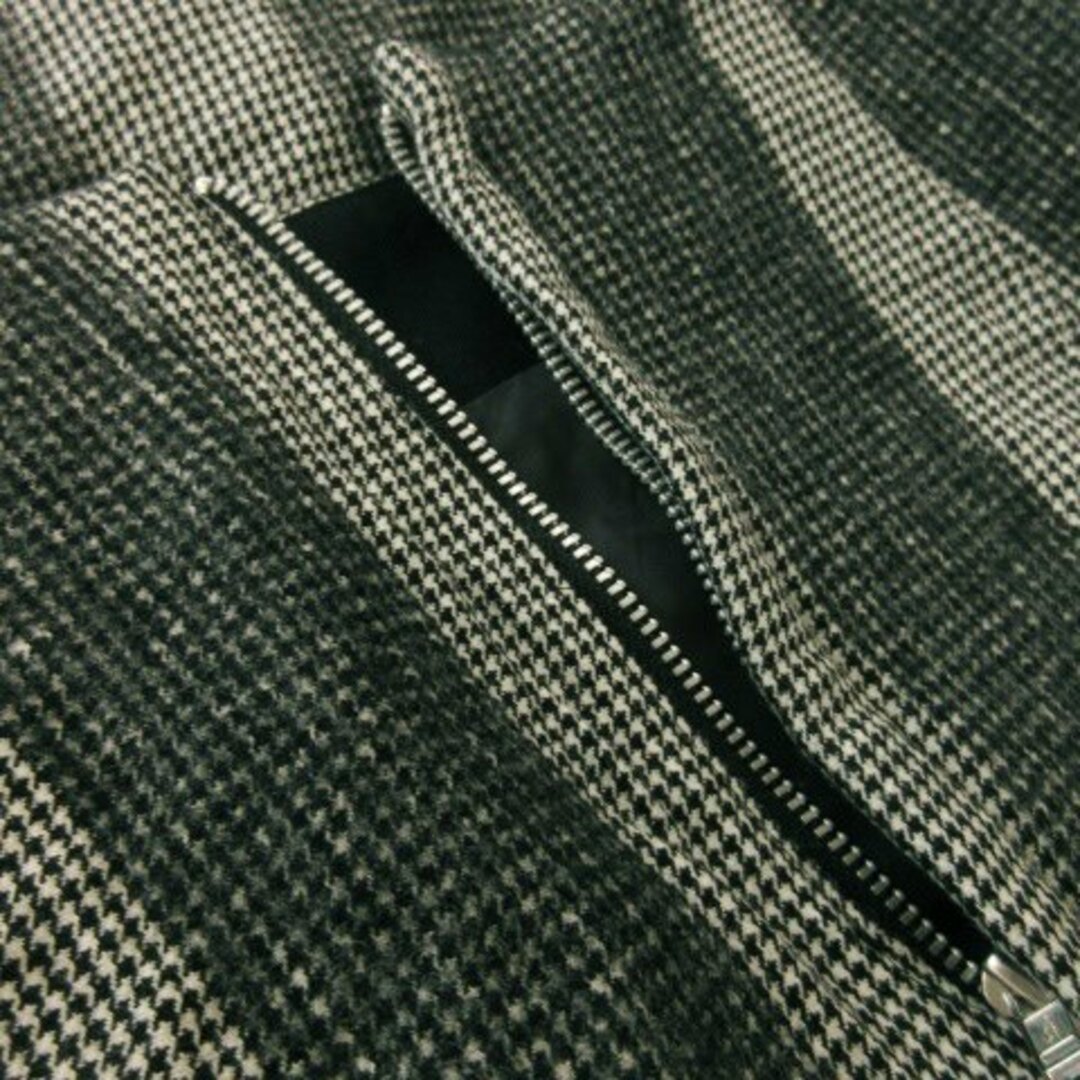 IENA(イエナ)のイエナ スカート タイト ミニ ウール チェック 千鳥 ストライプ 36 グレー レディースのスカート(ミニスカート)の商品写真