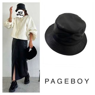 ページボーイ(PAGEBOY)のPAGEBOY leather buckethat(ハット)