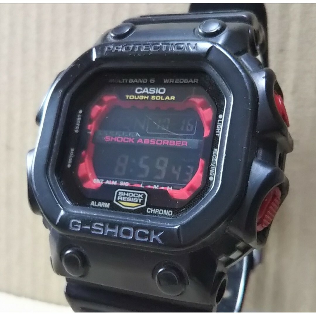 訳あり CASIO G-SHOCK GXW-56 電波 ソーラー デジタル腕時計