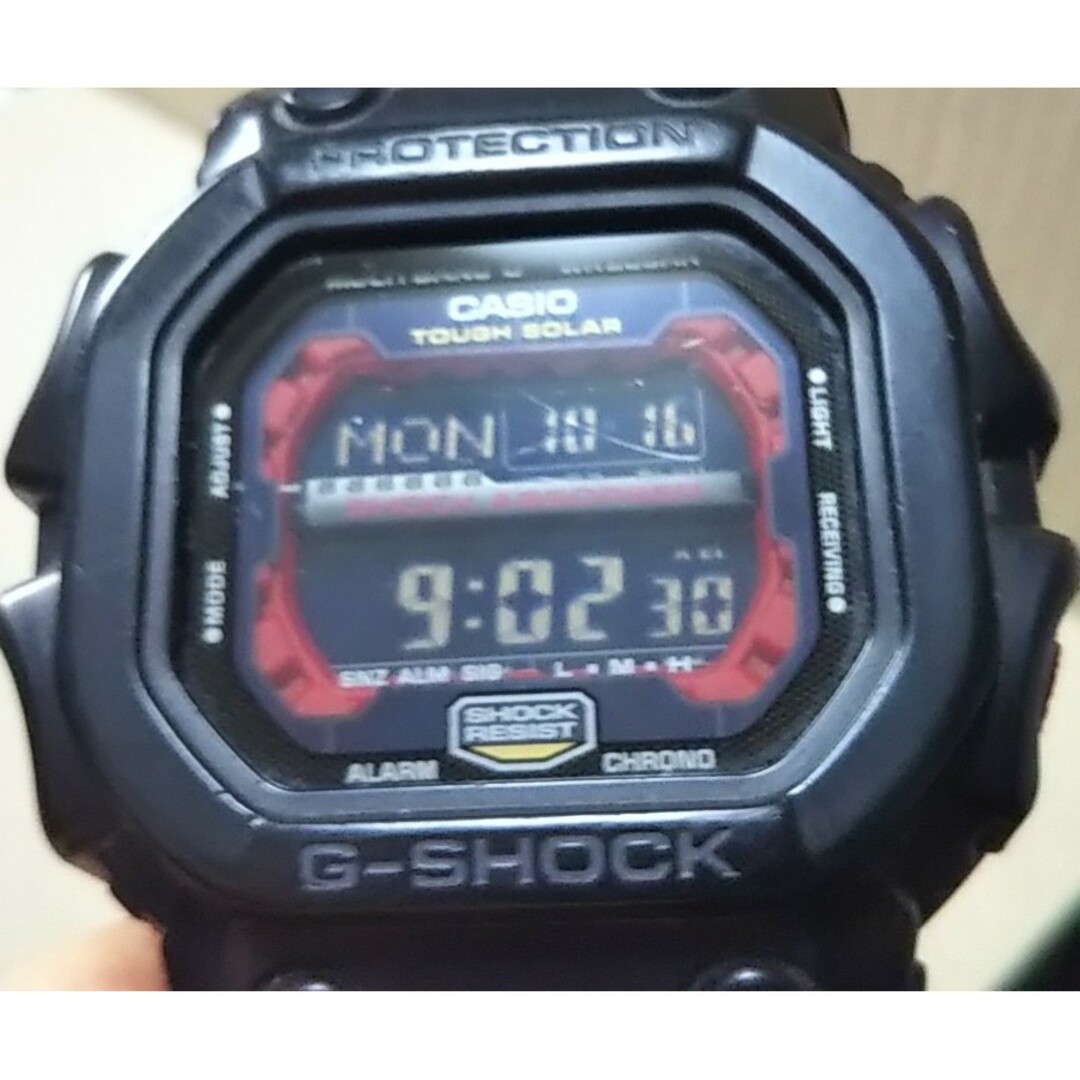 訳あり CASIO G-SHOCK GXW-56 電波 ソーラー デジタル腕時計 9