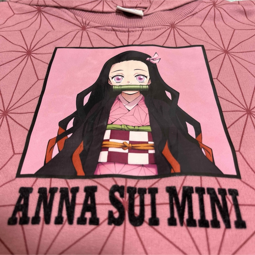 ANNA SUI mini(アナスイミニ)の最終価格☆ワンピース110 キッズ/ベビー/マタニティのキッズ服女の子用(90cm~)(ワンピース)の商品写真