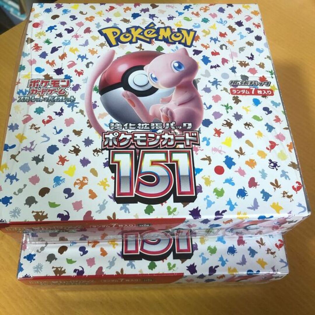 強化拡張パック「ポケモンカード151（イチゴーイチ）」 未開封BOX