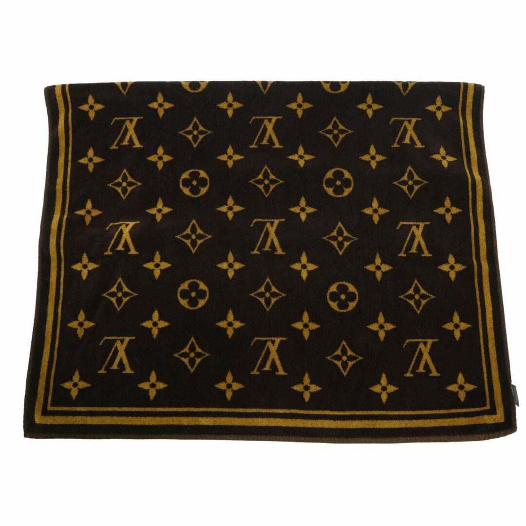 ルイヴィトン ドラ ドゥ バン モノグラム クラシック ビーチタオル M72364 ユニセックス ブラウン LOUIS VUITTON  【アパレル・小物】 1