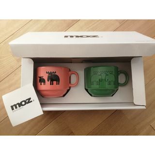 モズ(moz)の新品　MOZ  ペアマグカップ　北欧(グラス/カップ)