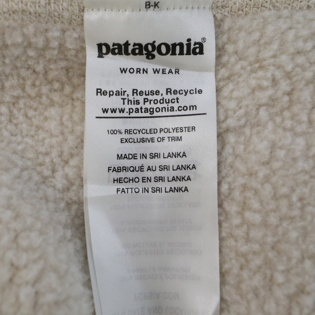 patagonia パタゴニア ベターセーター フリースジャケット アウトドア キャンプ アウター 防寒 グレー (ボーイズ XL)   O5577