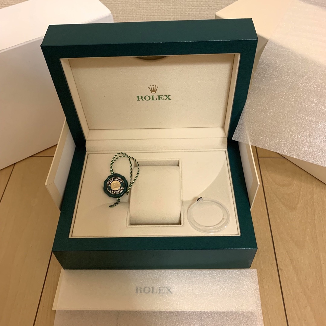 メンズロレックス純正ボックス 美品 デイトナ 用ROLEX BOX L 付属品セット