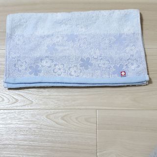 イマバリタオル(今治タオル)のたま様専用　　桜柄スカイブルー今治タオル(タオル/バス用品)