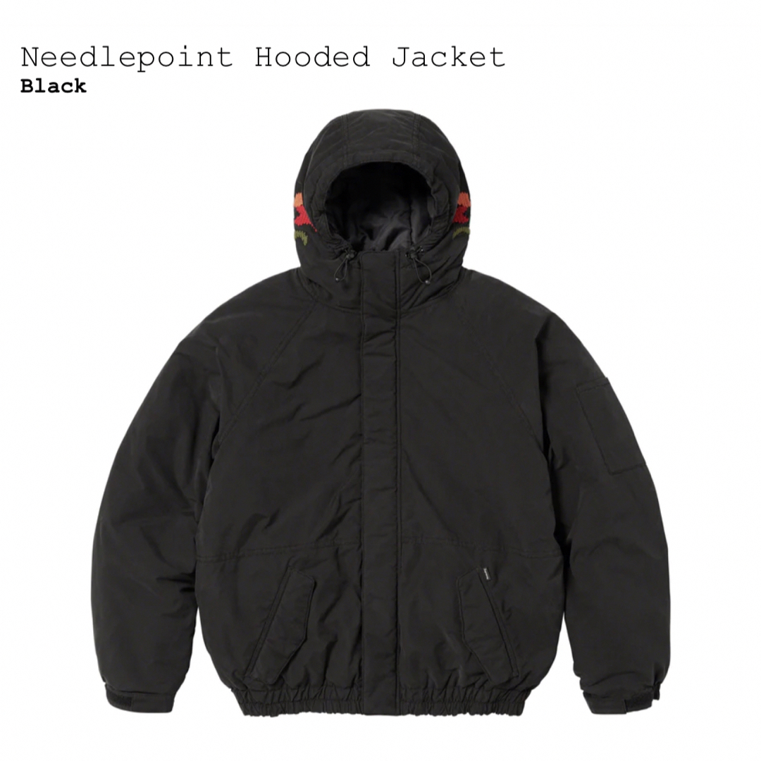 Supreme Needlepoint Hooded Jacket