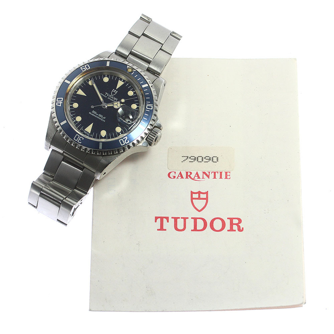 チュードル TUDOR 79090 プリンス オイスターデイト cal.2824-2 自動巻き メンズ 保証書付き_765990