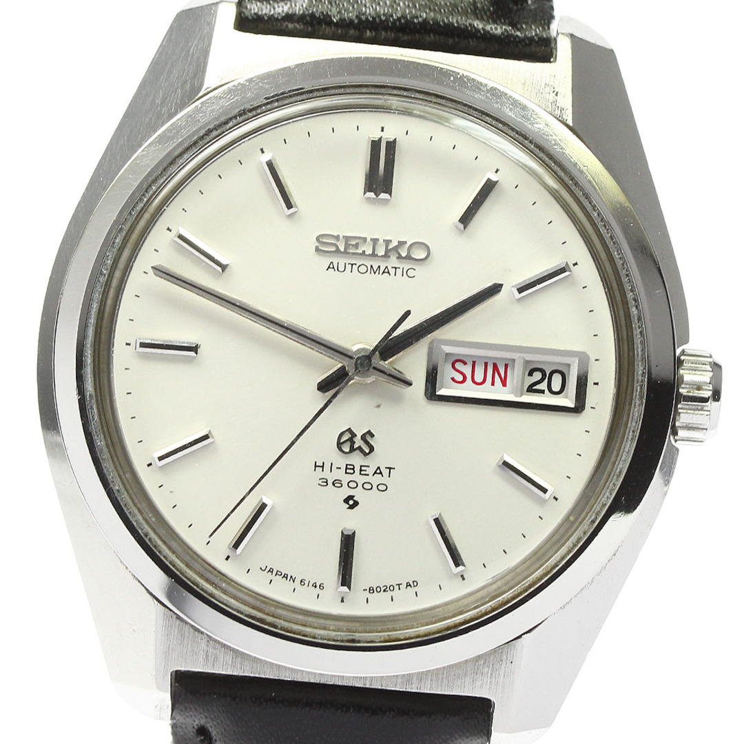 SEIKO(セイコー)のセイコー SEIKO 6146-8000 グランドセイコー ハイビート デイデイト 自動巻き メンズ _773886【ev10】 メンズの時計(腕時計(アナログ))の商品写真