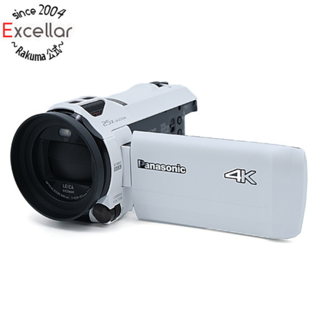 【新品未使用】パナソニック4Kビデオカメラ　 ホワイト　HC-VX992MS-W