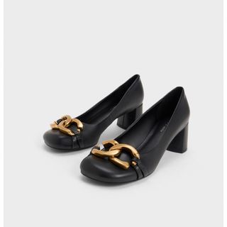 チャールズアンドキース(Charles and Keith)の Charles & Keith パンプス　現行品　試着のみ　24.5 (ハイヒール/パンプス)