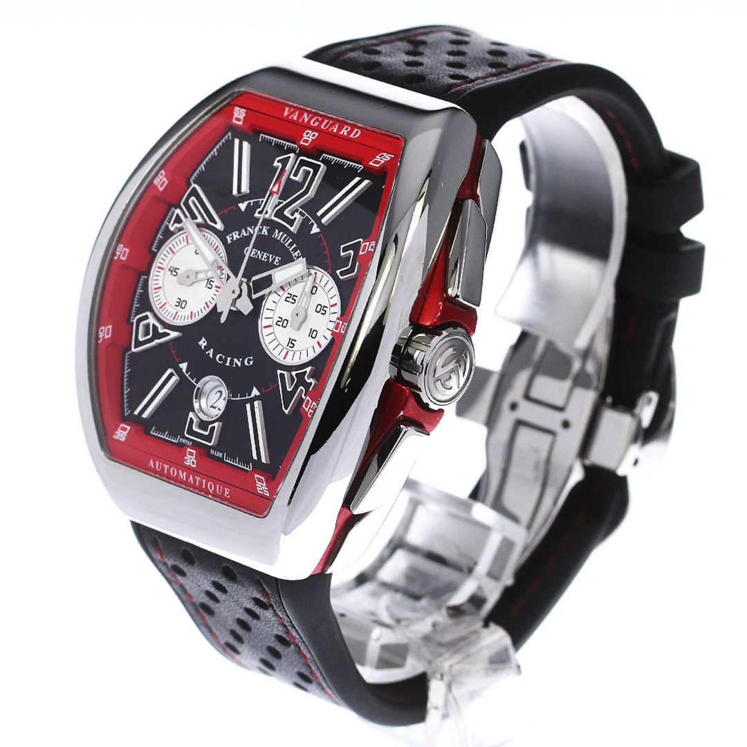 フランクミュラー FRANCK MULLER V45CCDTRCG ヴァンガード レーシング クロノブラフ 自動巻き メンズ 良品 箱・保証書付き_778220