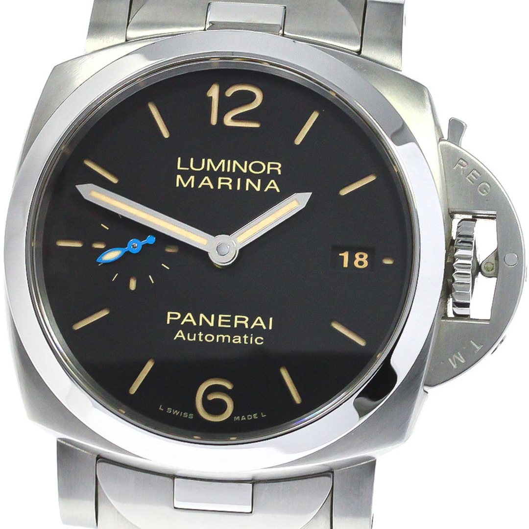 パネライ PANERAI PAM00722 ルミノール マリーナ 1950 3デイズ アッチャイオ 自動巻き メンズ 良品 箱・保証書付き_772747