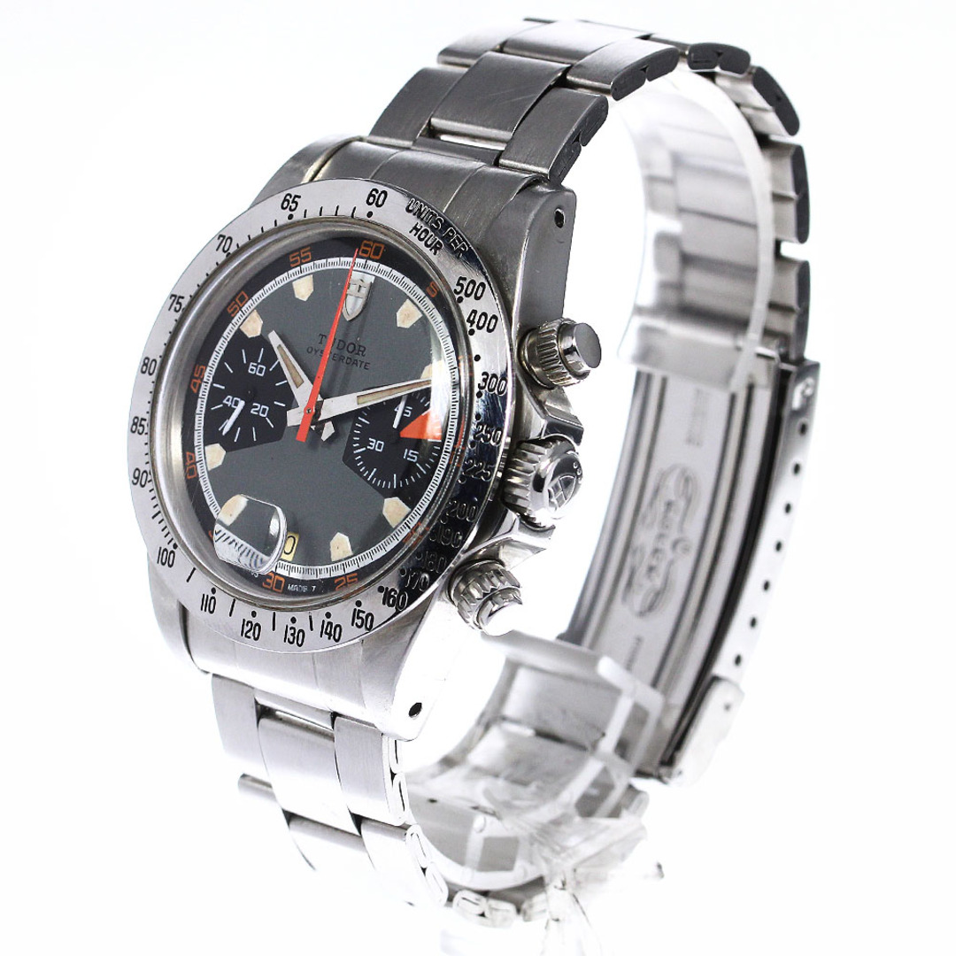 Tudor(チュードル)のチュードル TUDOR 7032/0 モンテカルロ クロノグラフ cal.7734 ホームベース 手巻き メンズ 箱付き_772367 メンズの時計(腕時計(アナログ))の商品写真