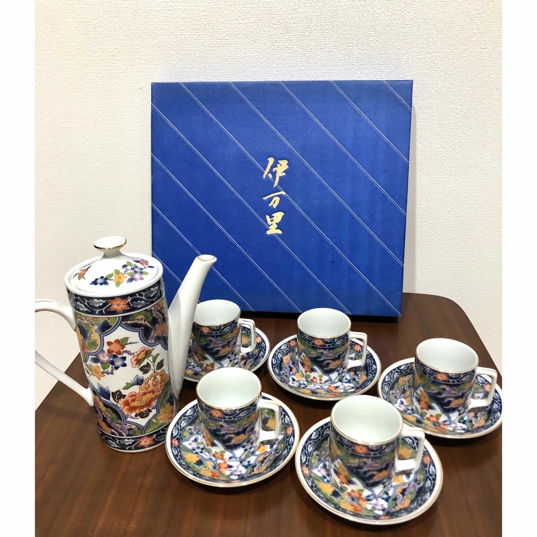 有田焼 伊万里焼 若山 ティーポット カップソーサー 5客 セット | フリマアプリ ラクマ