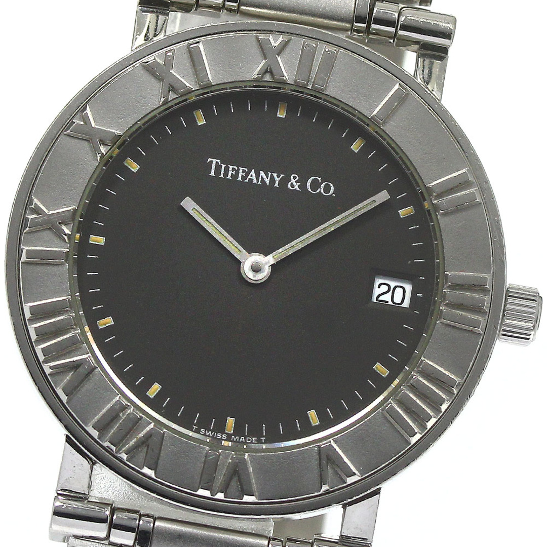 Tiffany ティファニー アトラス メンズ ボーイズ 腕時計 デイト 美品-
