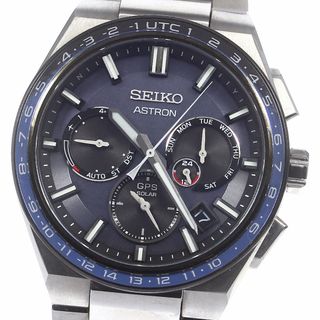 セイコー(SEIKO)のセイコー SEIKO SBXC109/5X53-0BR0 アストロン GPS デイデイト ソーラー電波 メンズ 極美品 箱・保証書付き_779359【ev10】(腕時計(アナログ))