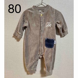 リー(Lee)のbabylee コーデュロイロンパース　80size(ロンパース)