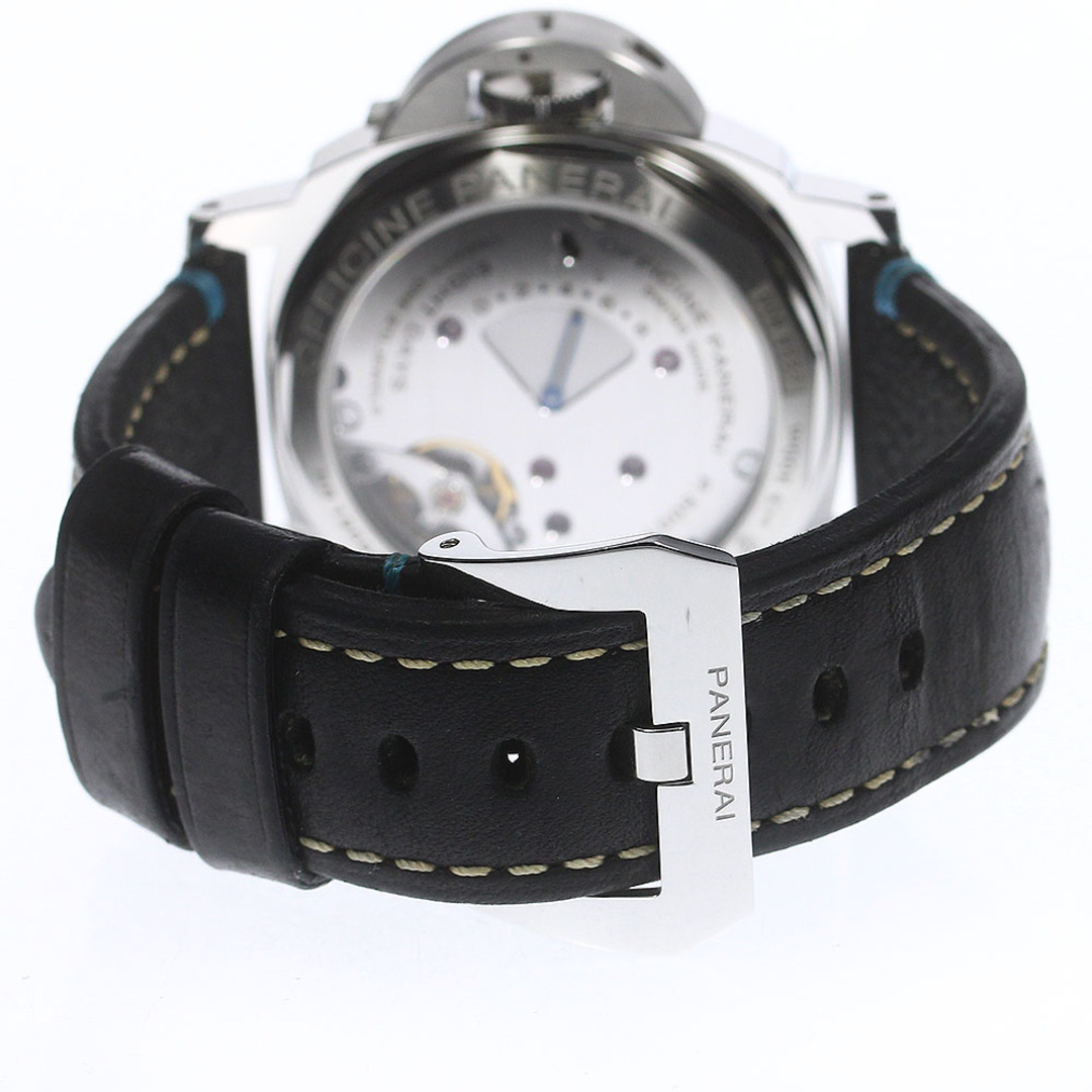 PANERAI(パネライ)のパネライ PANERAI PAM00796 ルミノール レフトハンド 8デイズ アッチャイオ 手巻き メンズ 箱・保証書付き_779208 メンズの時計(腕時計(アナログ))の商品写真