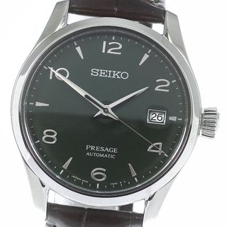 セイコー(SEIKO)のセイコー SEIKO SARX063/6R35-00C0 プレザージュ 琺瑯ダイヤル 限定2000本 自動巻き メンズ 極美品 箱付き_779171【ev10】(腕時計(アナログ))