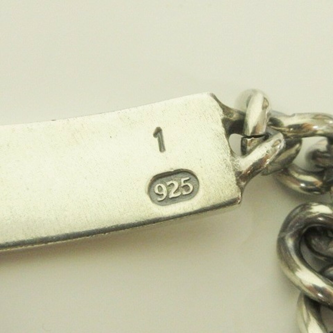 RRL - RRL ハンドメイド スターリング シルバー ID ブレスレット RRL - RRL ハンドメイド スターリング シルバー ID ブレスレット