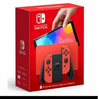ニンテンドースイッチ(Nintendo Switch)の新品、未使用　任天堂Switch有機EL マリオレッド×5(その他)