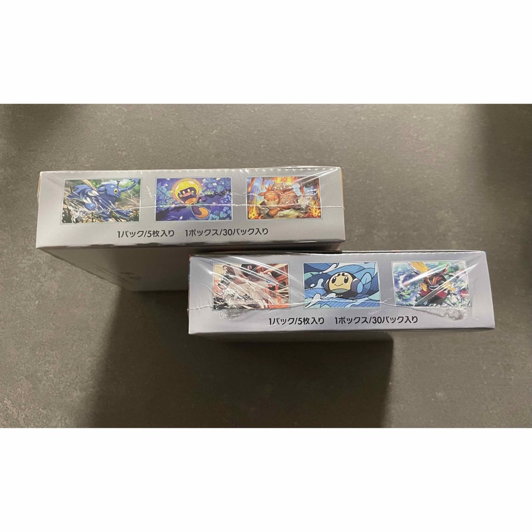 新品未開封ポケモンカード　クレイバースト　黒炎の支配者　シュリンク付きBOX