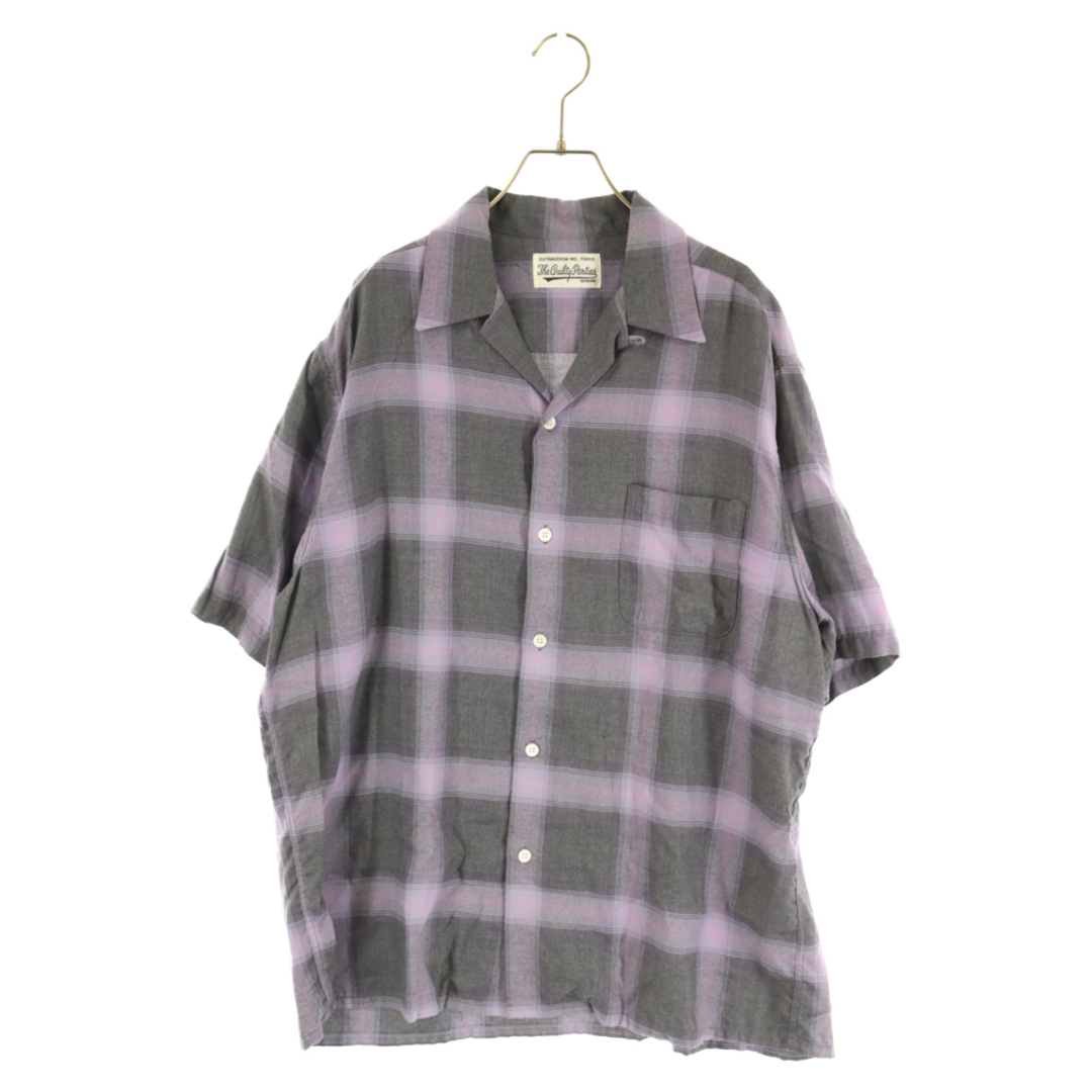 WACKO MARIA - WACKO MARIA ワコマリア 23SS OMBRE CHECK OPEN COLLAR