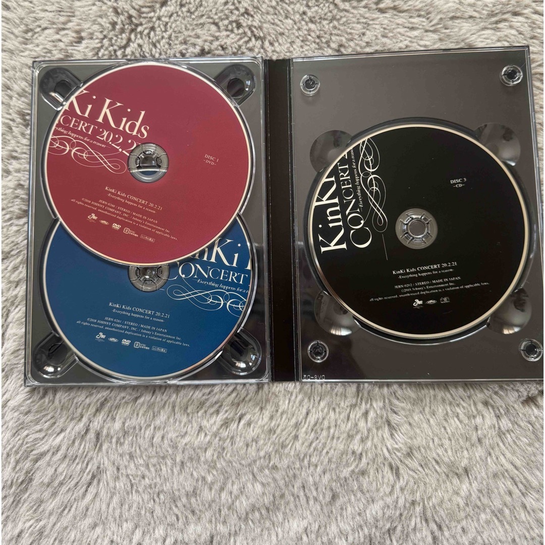 KinKi Kids CONCERT 20.2.21初回盤 2DVD+CD