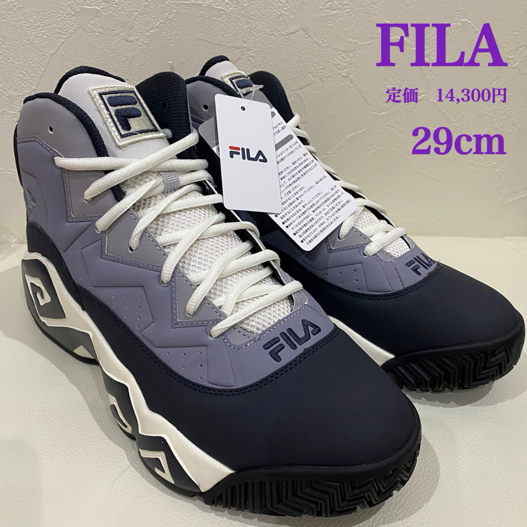 FILA - FILA フィラ MB マッシュバーン ストリート ブラック×グレー
