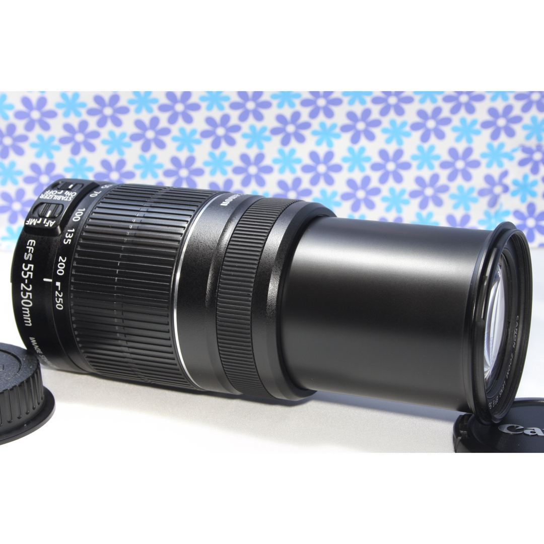 Canon - 超望遠レンズ☆Canon EF-S 55-250mm IS II☆手振れ補正☆の