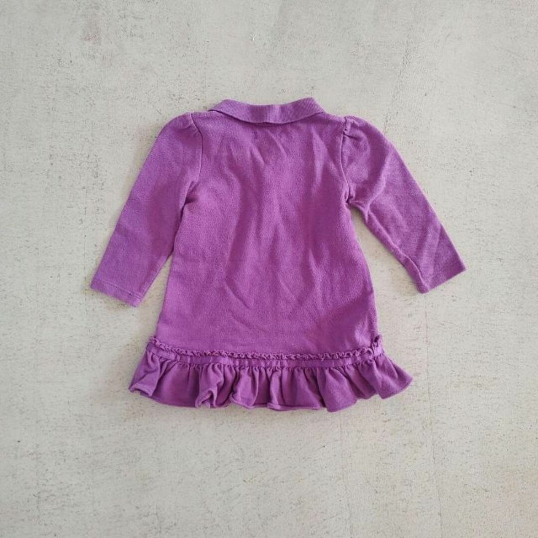 POLO RALPH LAUREN(ポロラルフローレン)のラルフローレン　ベビー　ポロシャツ　ワンピース キッズ/ベビー/マタニティのベビー服(~85cm)(ワンピース)の商品写真