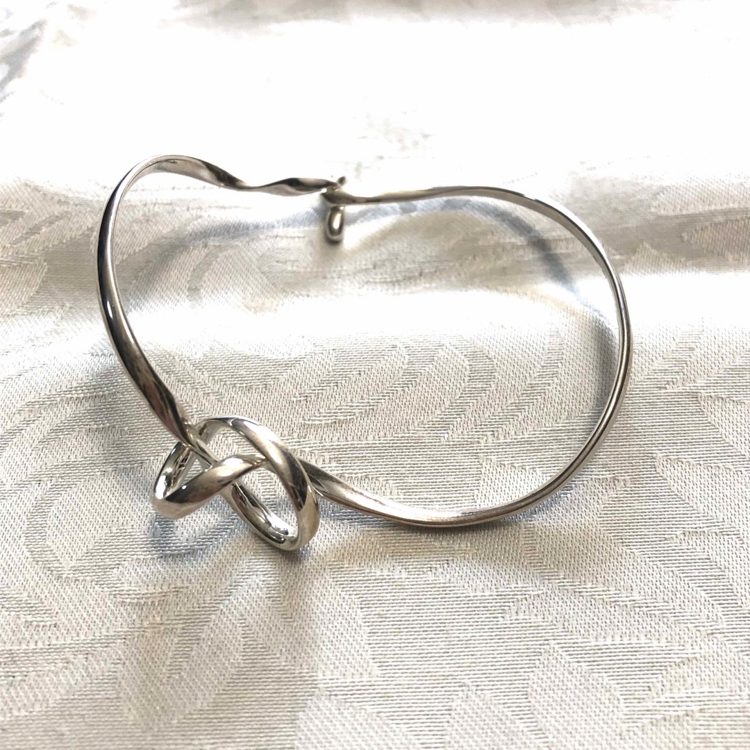 Georg Jensen(ジョージジェンセン)のGeorgJensen TORUNシルバーバングルＭサイズ レディースのアクセサリー(ブレスレット/バングル)の商品写真