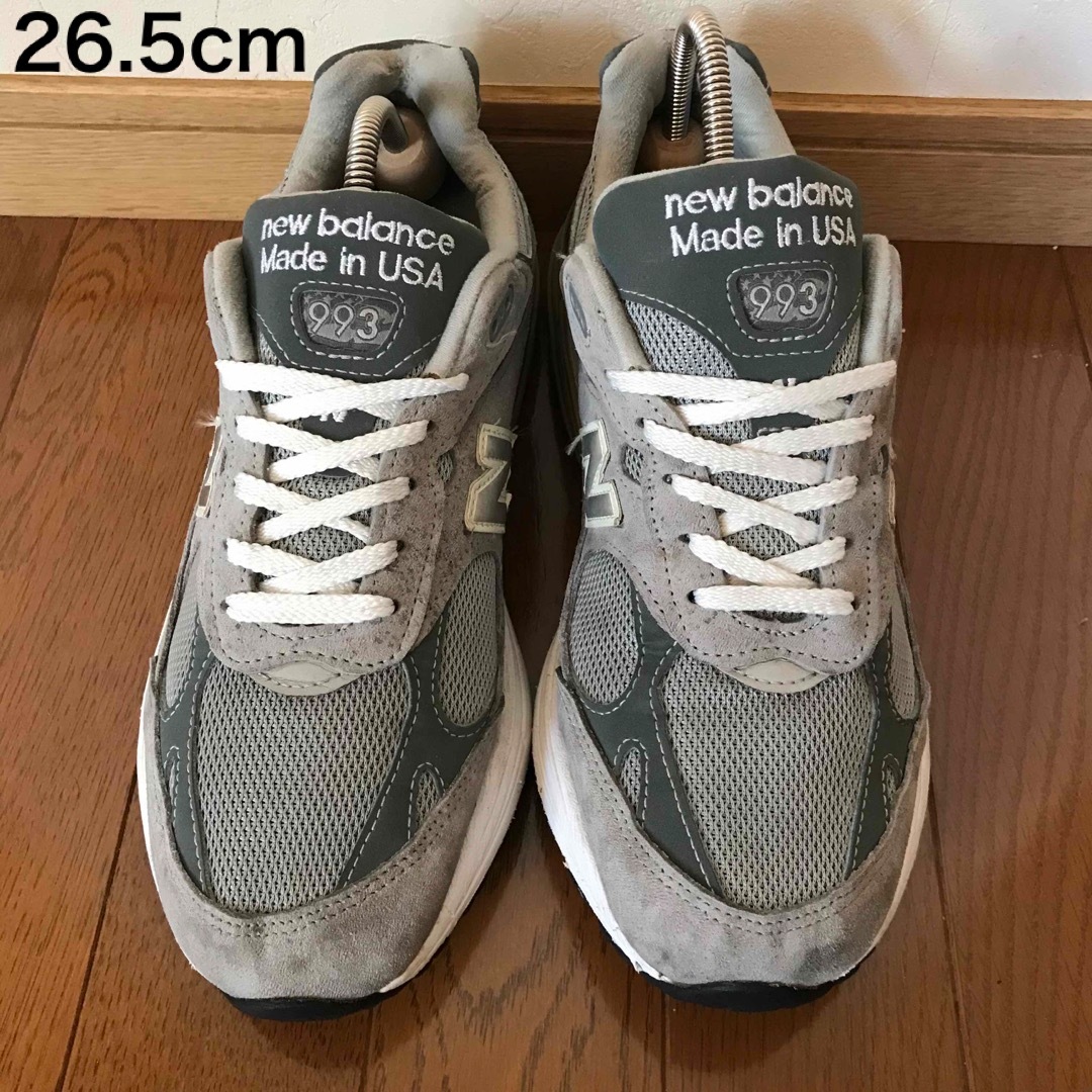 New Balance - アメリカUSA製 ニューバランス MR993 グレー 26.5cmの